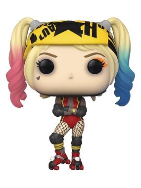 Funko Harley Quinn Roller Derby Pop! Figure - Blonde, Blue, Pink, Red, Black
